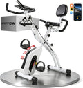 Bicicleta estática, SPORTNOW, 80 cm, 105 cm, 140 a, 190 cm, 23,5 kg, 53,5 × 48 × 135 cm, dobrável, com rodas, plástico, Multicolor, para uso diário