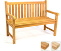 Banco, Divero, 2-Sitzer, 90 cm, 120 × 62 × 90 cm, com portas, madeira, Castanho, para uso diário