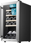 Cecotec, Frigorífico para bebidas, 39 dB, 8,1 kg, regulável, com prateleiras, madeira, Prateado, para uso diário