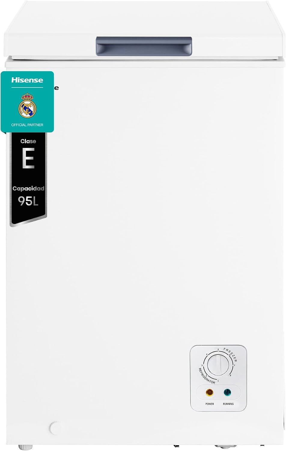 Arca congeladora, Hisense, FT125D4AWE, 95 L, 85 cm, Branco, para uso diário