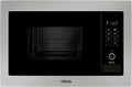 Micro-ondas, Teka, 25 L, 45 cm, 1.000 W, com temporizador, aço inoxidável, aço, Prateado, para a cozinha