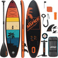 Prancha de paddle insuflável, ALLPICK, Stand, 200kg, 320 cm, 80 cm, 15 cm, regulável, Mehrfarbig, para uso diário