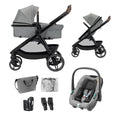 Móvel, Maxi-Cosi, Zelia, 22 kg, 13 kg, 3,6 kg, dobrável, regulável, Cinzento, para uso diário