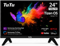 Televisor portátil, TuTu, TU24Q1H-T8, 60 cm, 100 mm, 8,8 kg, 100 × 100 mm, com iluminação LED, com controlo por aplicação, Multicolor, para a sala