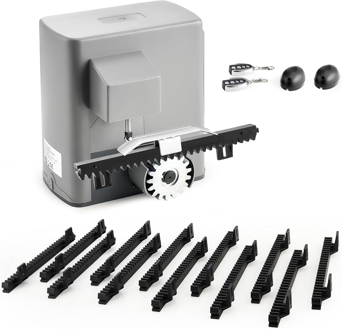Equipamento de exterior, CO-Z, 600 KG, 4 M, 280 W, com comando à distância, com rodas, aço, Multicolor, para jardim e exterior