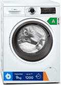 Máquina de lavar roupa, Balay, 3TS993BP, 9 kg, 61,2 kg, com iluminação LED, com prateleiras, Branco, para uso diário