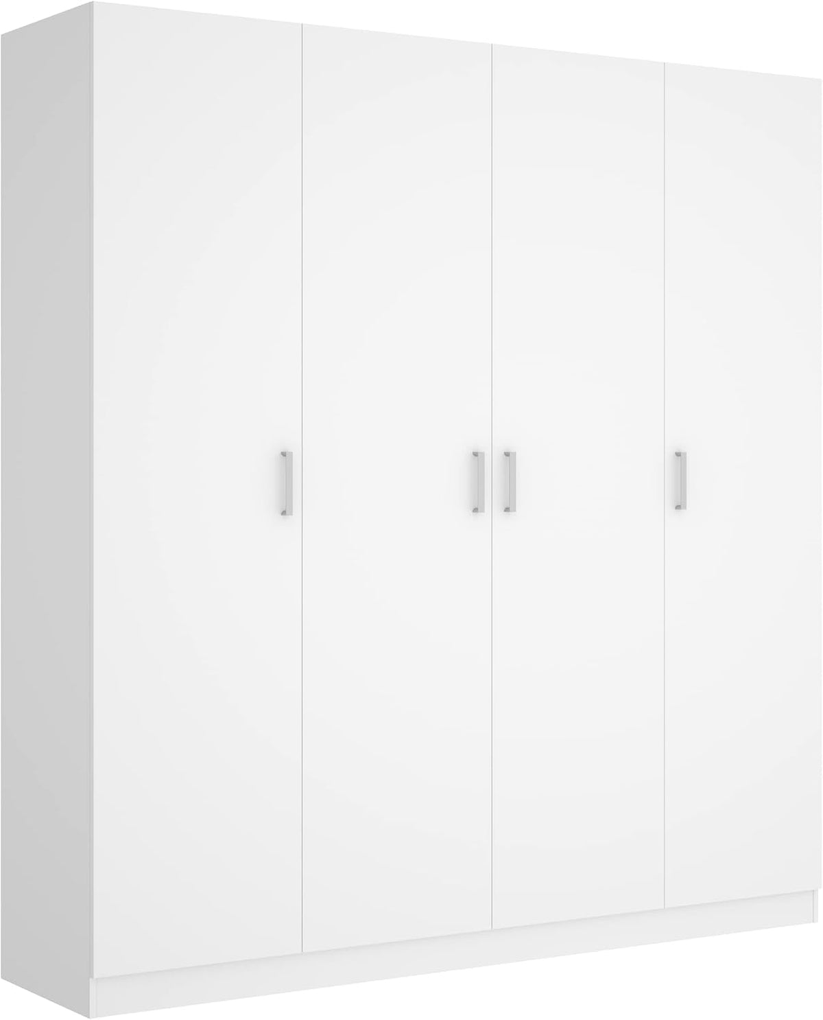 Roupeiro, DEKIT GRUPO RIMOBEL, DEKIT, 215 × 200 × 52 cm, 215 cm, 200 cm, 52 cm, com gavetas, com prateleiras, Branco, para o quarto
