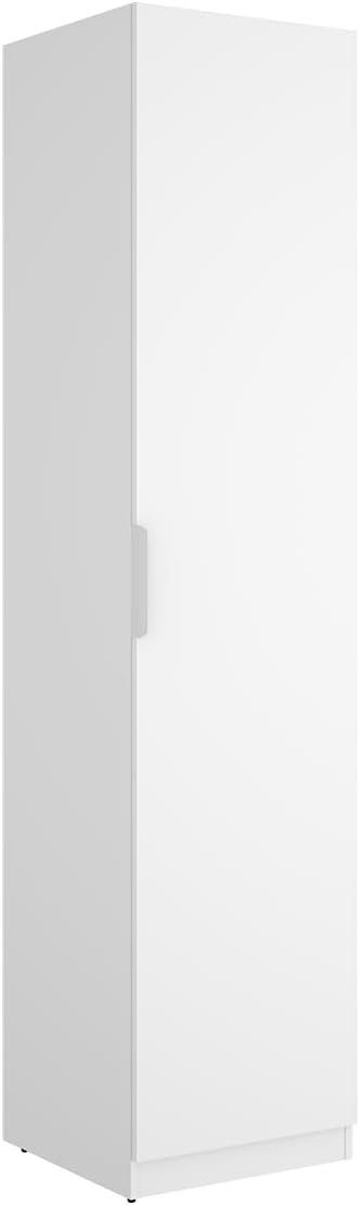 Roupeiro, DEKIT GRUPO RIMOBEL, 42,6 kg, com prateleiras, Branco, para o quarto