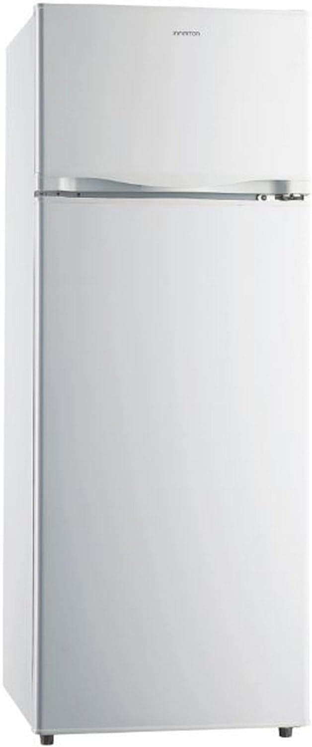 Frigorífico combinado, INFINITON ELECTRONICS, INFINITON, 200 L, 143 cm, 55 cm, com iluminação LED, com gavetas, vidro, Branco, para uso diário