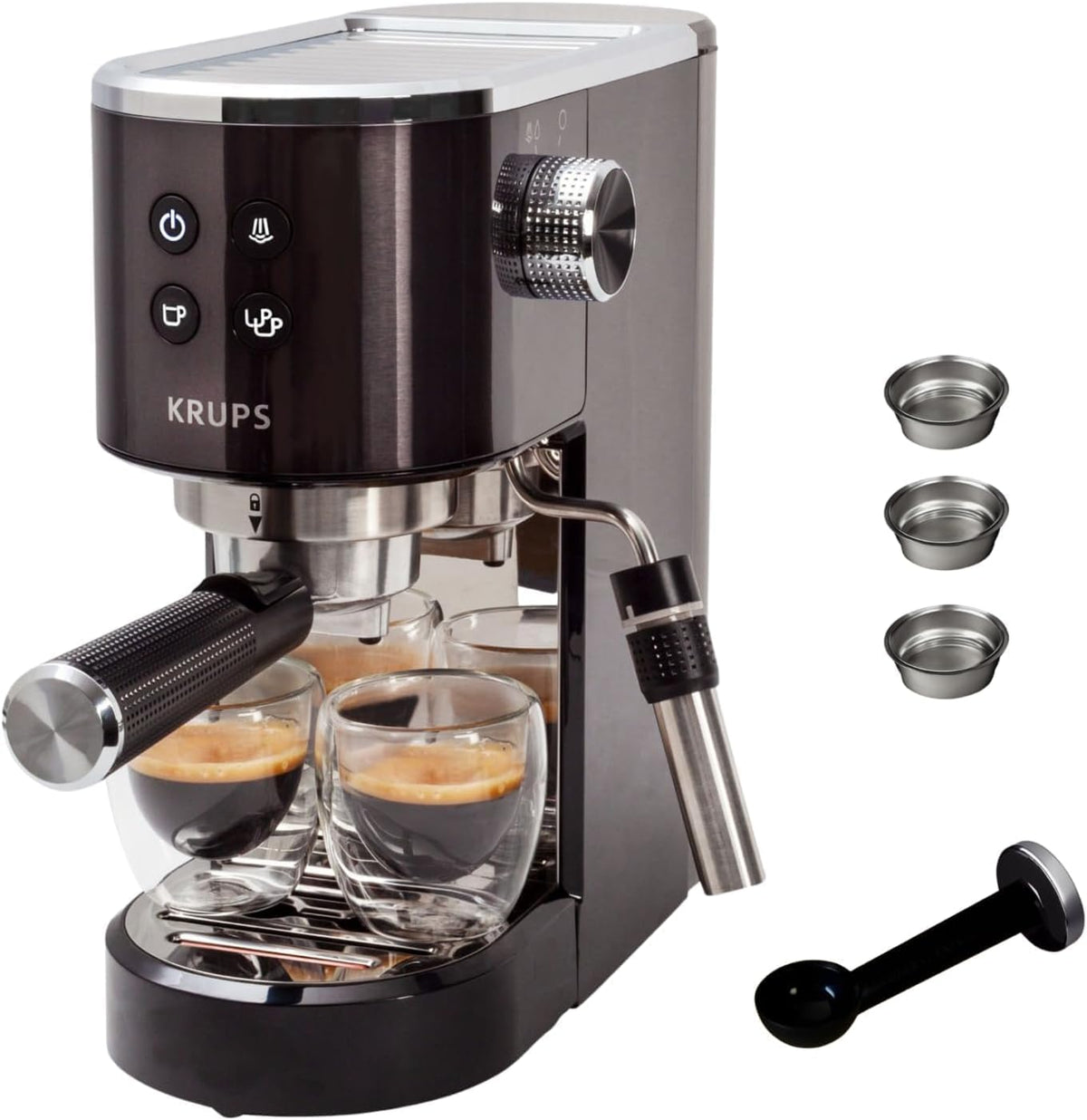Máquina de café expresso, KRUPS, 3,8 kg, Multicolor, para a cozinha
