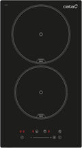 Placa de cozinha, Cata, 29 cm, 30 cm, 180 mm, 200 mm, 3,5 kW, 10,6 kg, com temporizador, Preto, para a cozinha