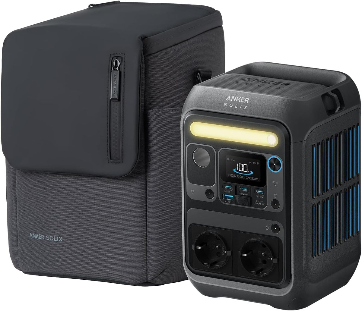 Gerador elétrico, Anker, SOLIX, 300W, 600W, 140W, 120W, 12W, Mehrfarbig, para trabalhos de manutenção