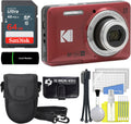 Câmara compacta, The Imaging World, FZ55, 28 mm, 4,9 kg, Vermelho, para uso diário