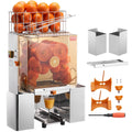 VEVOR, Espremedor elétrico, 120 W, 55 a, 80 mm, resistente à água, aço inoxidável, aço, Laranja, para uso diário
