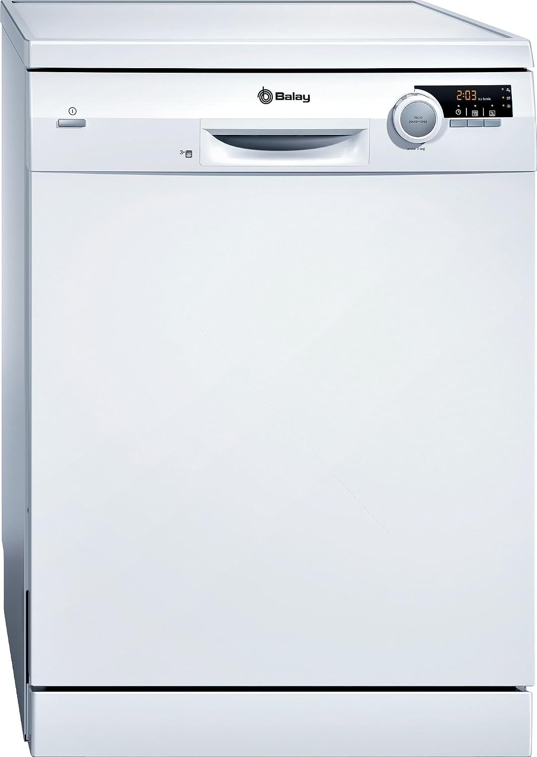 Máquina de lavar loiça, Balay, 3VS572BP, 46,9 kg, Branco, para uso diário