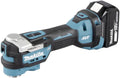 Makita, Ferramenta multifunções, DTM52T1JX2, 18V, 5,0 Ah, 2,0 kg, 76 dB, 3 dB, com iluminação LED, com bateria, madeira, Mehrfarbig