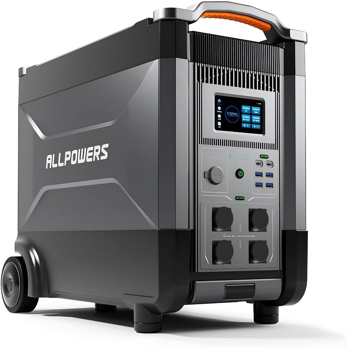 Gerador elétrico, ALLPOWERS, R4000, 6000 W, 4000 W, 3600 W, 100 W, 12 W, 18 W, Multicolor, para trabalhos de manutenção