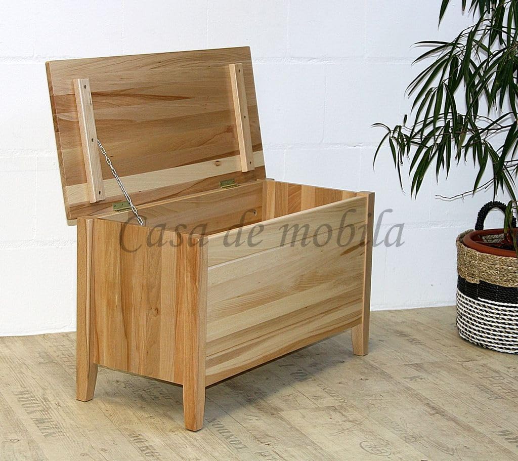 Caixa de arrumação, Casa, Massivholz, 84cm, 38 cm, 31,5 cm, madeira, Natural, para uso diário