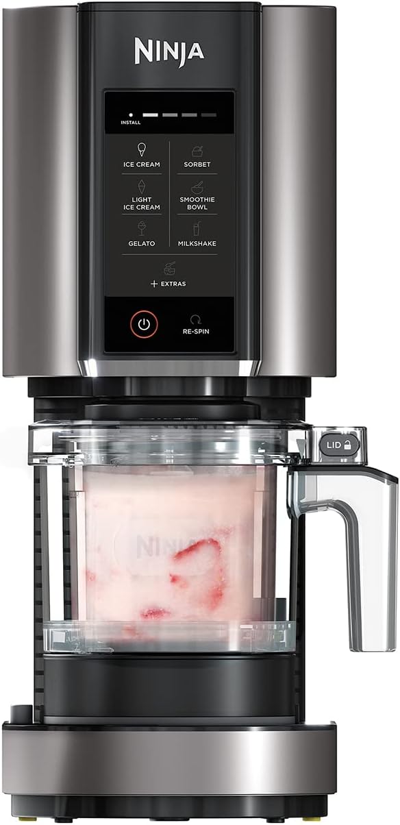 Máquina de gelados, Ninja, CREAMi, 900 ml, 7 programas, Mehrfarbig, para uso diário