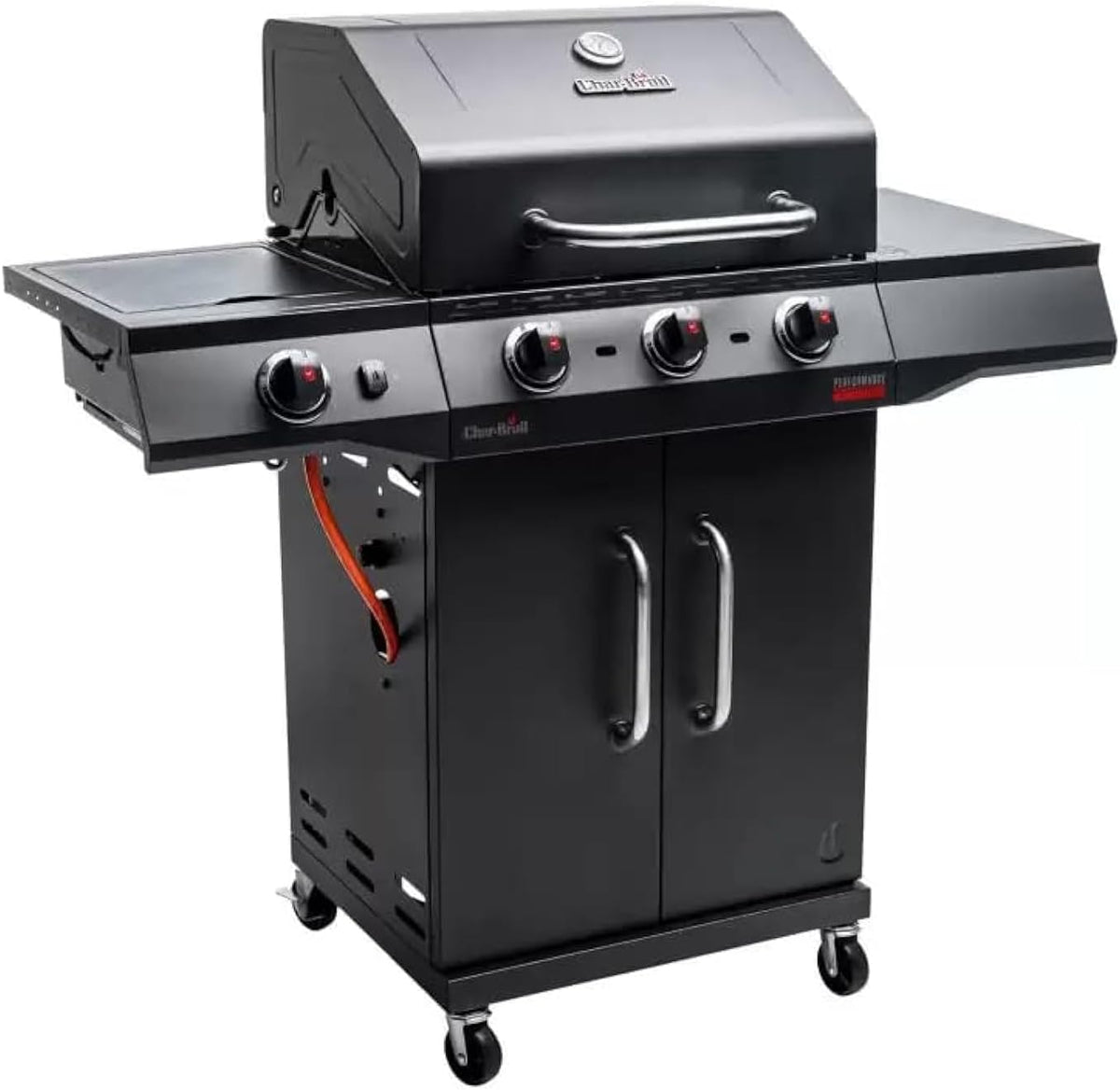 Grelhador a gás, Charbroil, aço inoxidável, aço, Prateado, para utilização no exterior