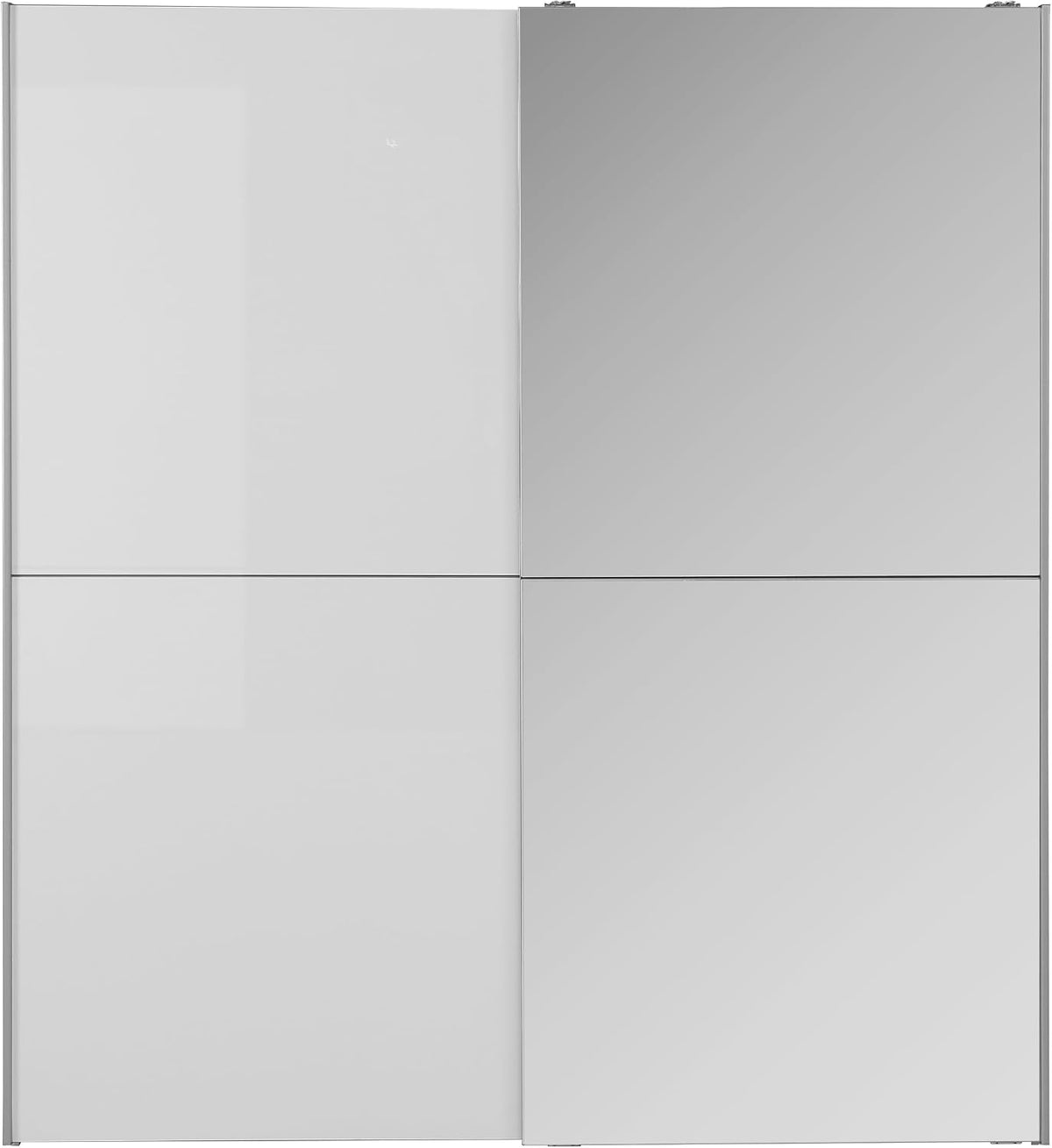 Roupeiro, Forte, KAIKAIS, 170,3 cm, 190,5 cm, 61,2 cm, 170 cm, com portas, madeira, Branco, para o quarto