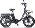 Bicicleta elétrica, OUXI, Q11, 250W, 48V, 15Ah, 4.0 ', dobrável, Mehrfarbig, para uso diário
