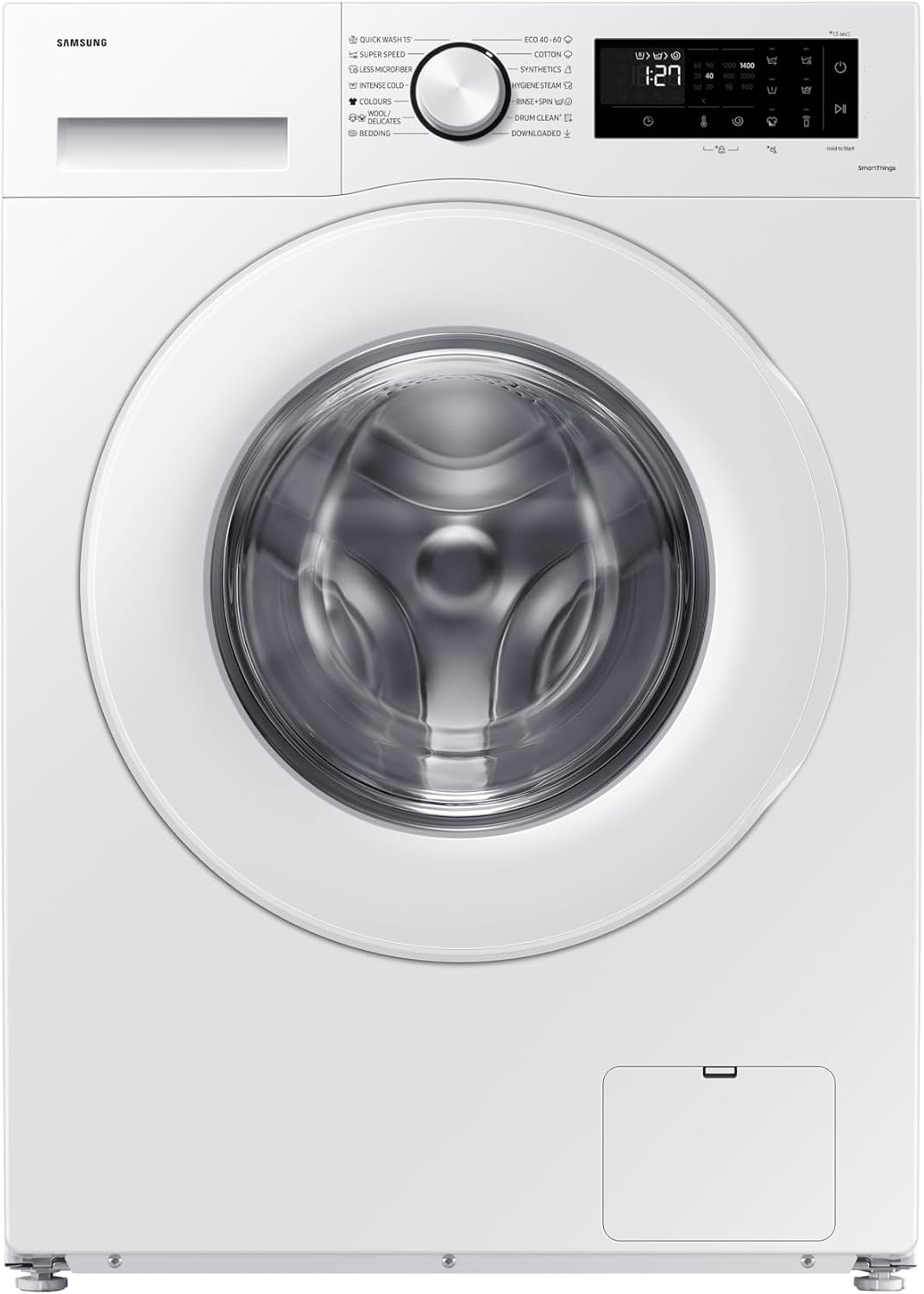 Samsung, Máquina de lavar roupa, A-10, 11 Kg, Classe A-, com controlo por aplicação, algodão, tecido, Multicolor, para uso diário