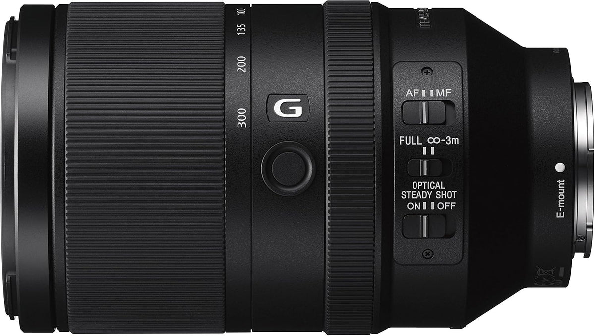 Sony, Artigo para casa, SEL70300G.SYX, 300 mm, 5.6 G, Preto, para uso diário