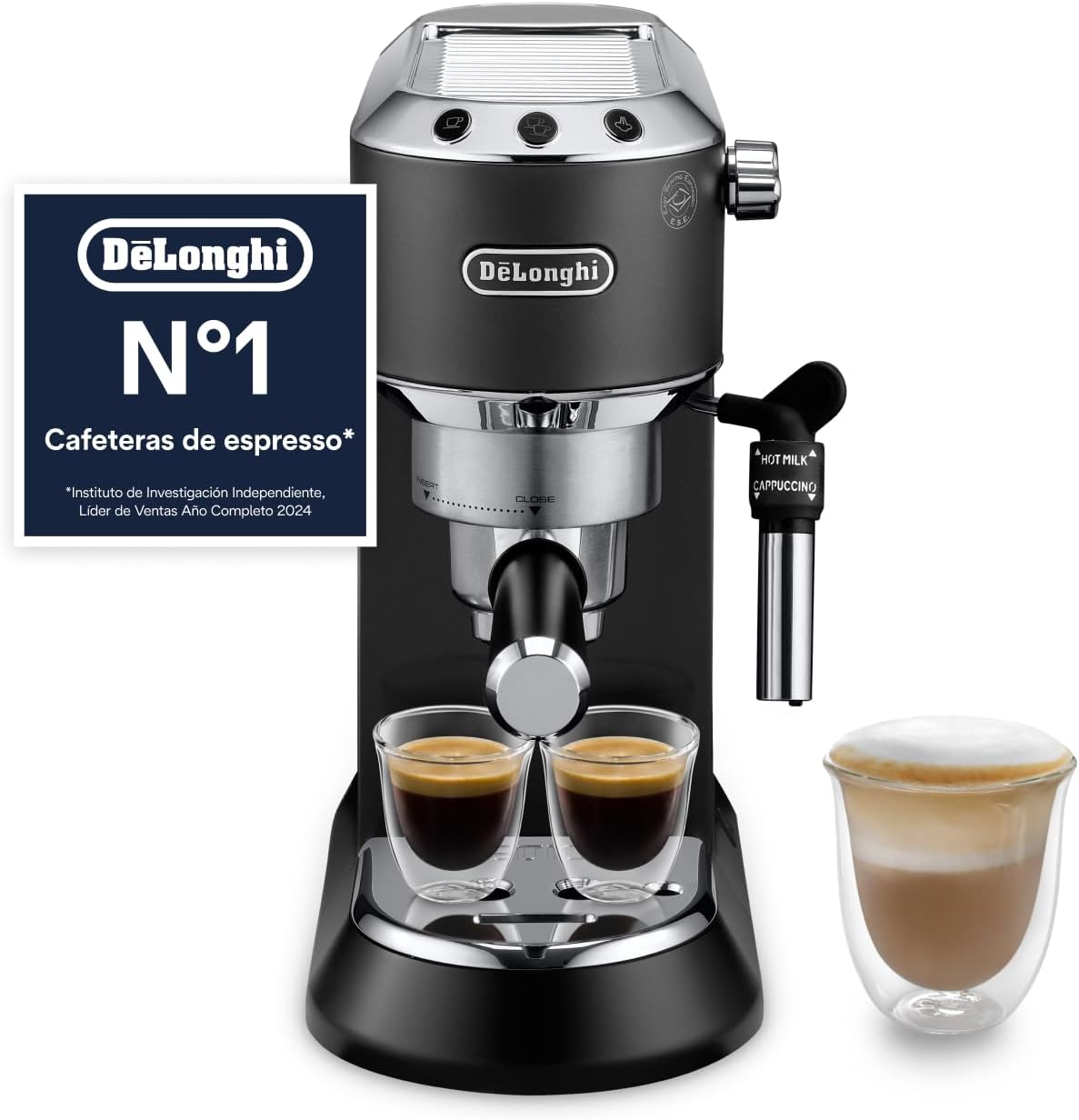 Máquina de café automática, De'Longhi, 15 cm, 6,8 kg, Preto, para a cozinha