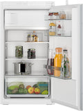 SIEMENS, Frigorífico combinado, KI32LNSE0, 56 cm, 132 L, 15 L, 102 × 56 cm, com iluminação LED, com gavetas, com prateleiras, vidro, Multicolor