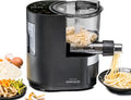 Máquina de massa fresca, Rommelsbacher, Elektrische, 800 g, 375 ml, aço inoxidável, aço, Prateado, para uso diário