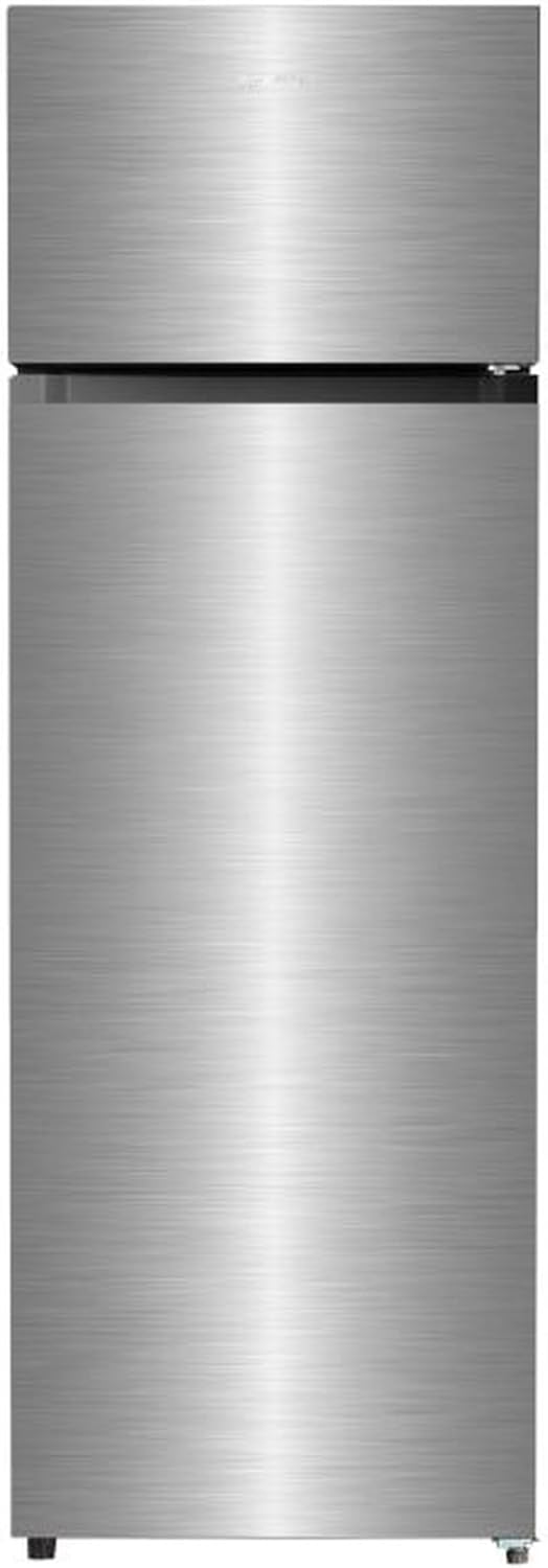 Frigorífico combinado, INFINITON ELECTRONICS, INFINTION, 239 L, 160 cm, com iluminação LED, com gavetas, vidro, Prateado, para uso diário