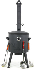 Panela de ferro fundido, ZARENHOFF, 40 cm, 12 L, 48 cm, 49 cm, aço, alumínio, Prateado, para a cozinha