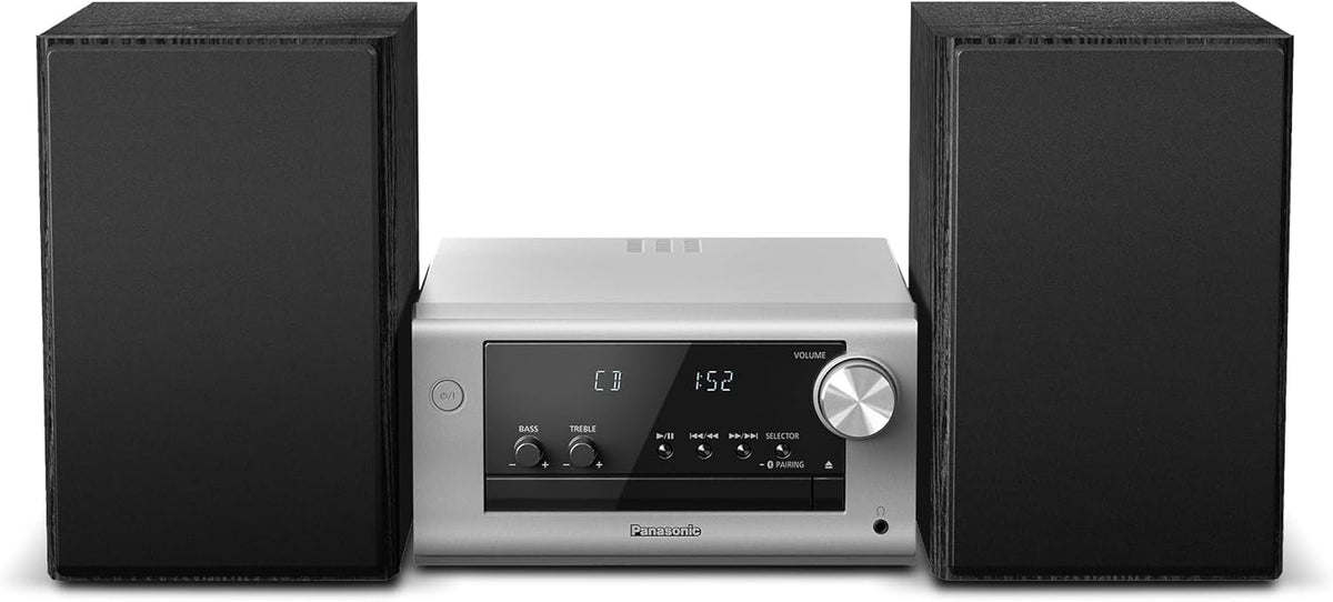 Artigo para casa, Panasonic, SC-PM700EG-S, 80 W, 10 cm, 6 cm, 150 pessoas, Prateado, para uso diário