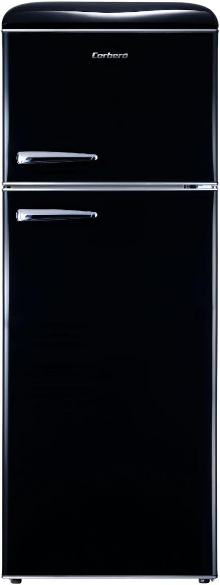 Frigorífico combinado, Corbero, 215 L, 45 L, 170 L, 40 dB, com gavetas, com prateleiras, vidro, Multicolor, para uso diário