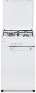 Fogão independente, Aspes, AKG3500PB, 515 mm, 7,7 kg, 860 × 498 × 515 mm, com rodas, Branco, para a cozinha