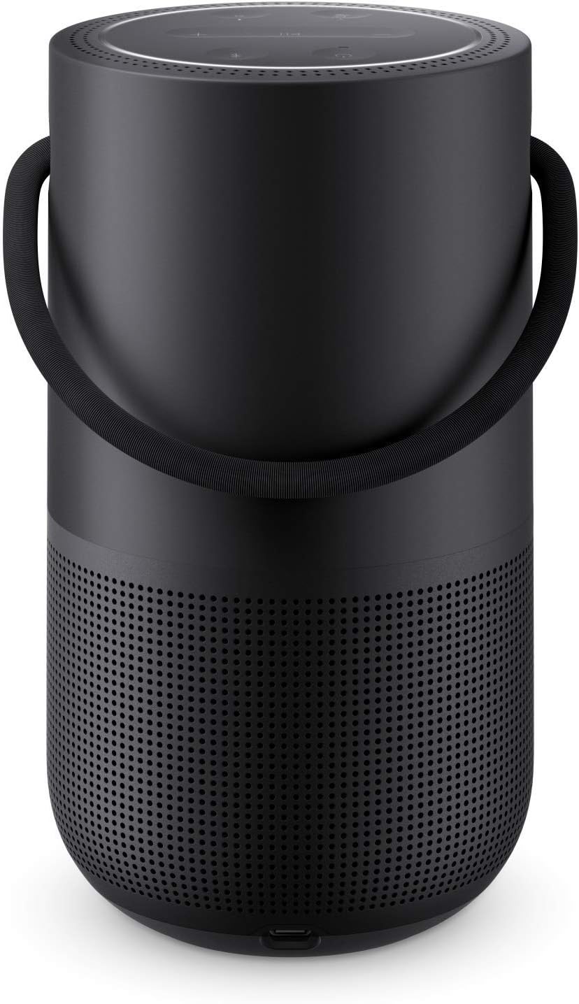 Coluna de som, Bose, 1 kg, com controlo por aplicação, Preto, para uso diário