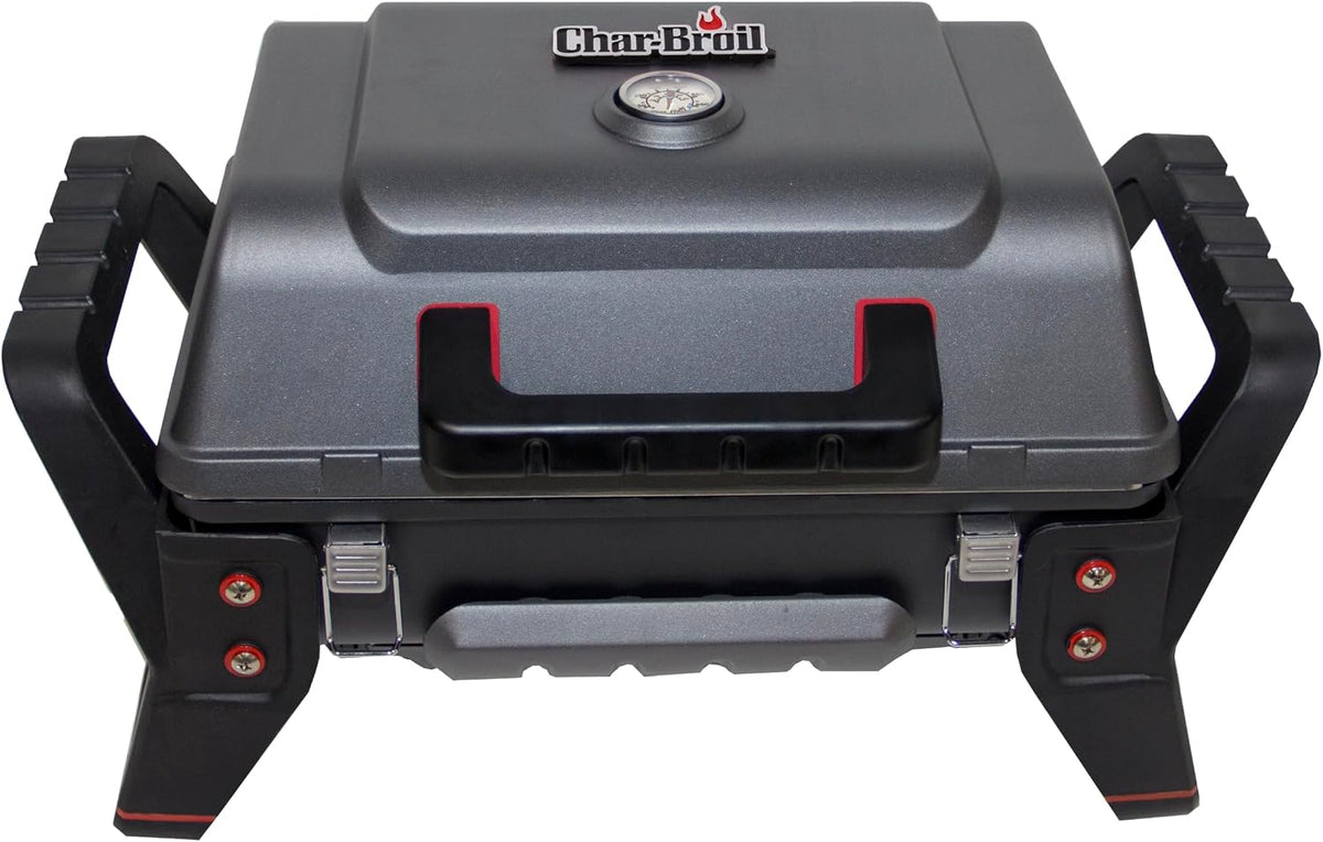 Grelhador a gás, Charbroil, 16', com rodas, aço inoxidável, aço, Prateado, para utilização no exterior