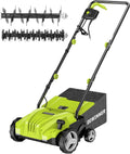 Escarificador, DEWINNER, 1500 W, 32 cm, 30 l, 4 mm, resistente à água, Verde, para uso diário
