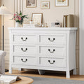 Cómoda, Feonase, 120 × 40 × 80 cm, 80 cm, 30,9 kg, com gavetas, madeira, Branco, para o quarto