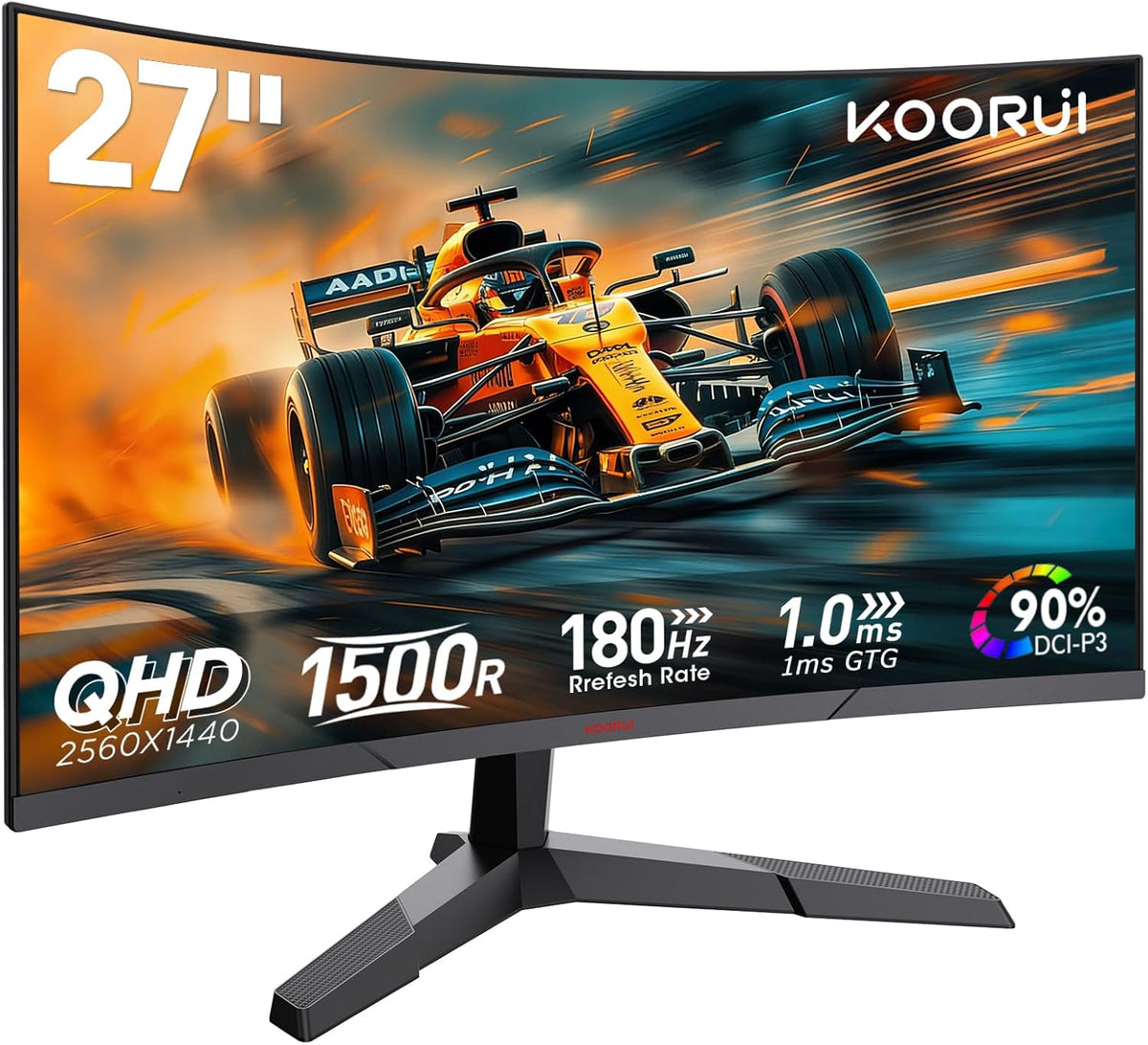 Monitor, KOORUI, Gaming, 27 ', com temporizador, Mehrfarbig, para uso diário