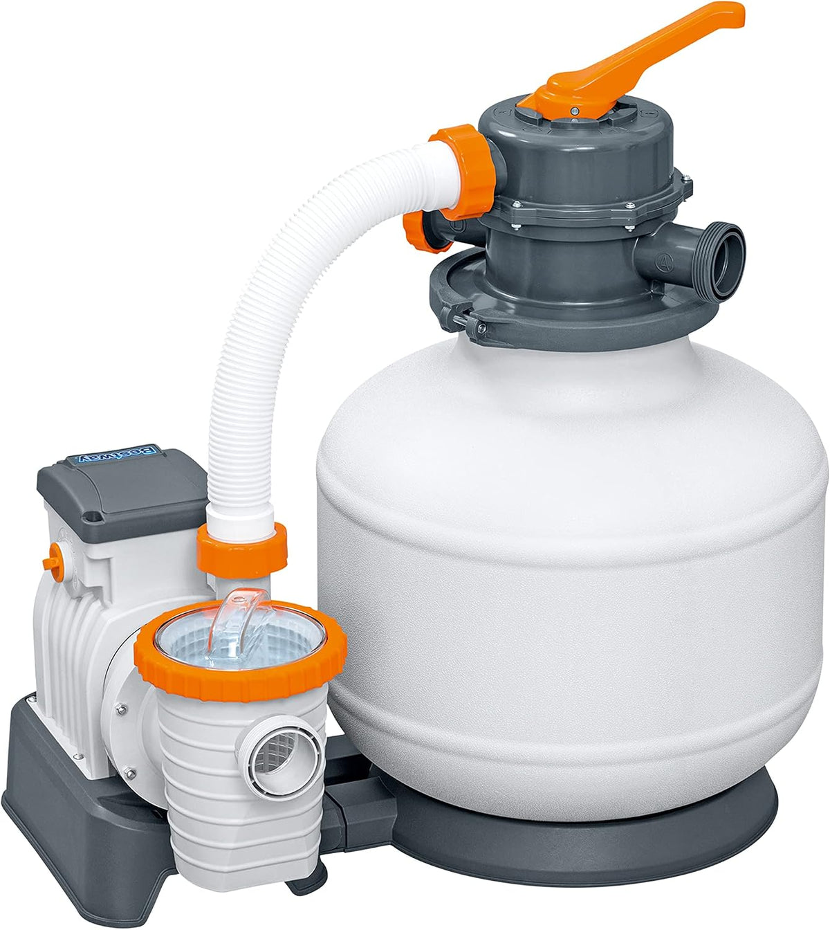 Artigo para casa, Bestway, 5678L/1500gal, 5678 L, 240 V, 230 W, 0.85 mm, 9 KG, 3.2 cm, com temporizador, com rodas, Bege, para uso diário