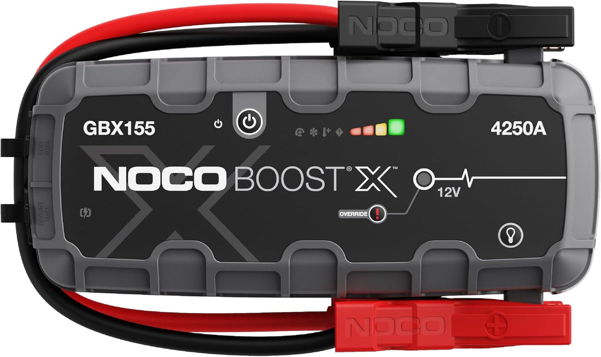 Arrancador de bateria, NOCO, Boost, 4250A, 12V, 10,0L, 8,0L, com temporizador, Mehrfarbig, para uso diário
