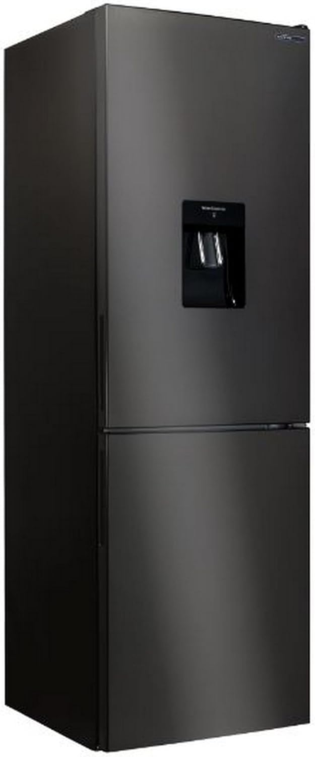 Frigorífico combinado, INFINITON ELECTRONICS, INFINITON, 231 L, 170 cm, 2 L, com iluminação LED, com gavetas, vidro, Prateado, para uso diário