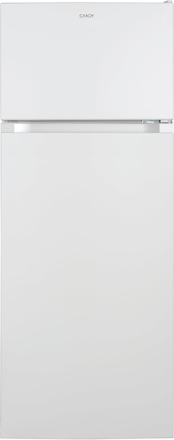 Frigorífico combinado, CANDY, CDG1S514EW, 211 L, 41 DB, 55 cm, 45 m, com iluminação LED, com gavetas, com prateleiras, vidro, Branco, para uso diário