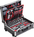 Conjunto de ferramentas, Meister, Werkzeugtrolley, com rodas, Mehrfarbig, para trabalhos de manutenção