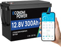Bateria automóvel, EconomiPower, 200A, 300Ah, 12V, 61.44kW, Mehrfarbig, para uso diário