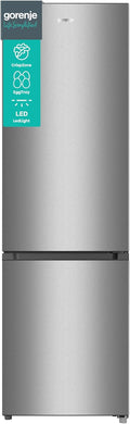 Frigorífico combinado, Gorenje, 180 cm, 198 L, 66 L, 39dB, Cinzento, para uso diário