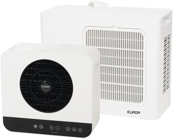 Ar condicionado split, Eurom, AC3501, 1.025 W, com comando à distância, com temporizador, com controlo por aplicação, Multicolor, para uso diário