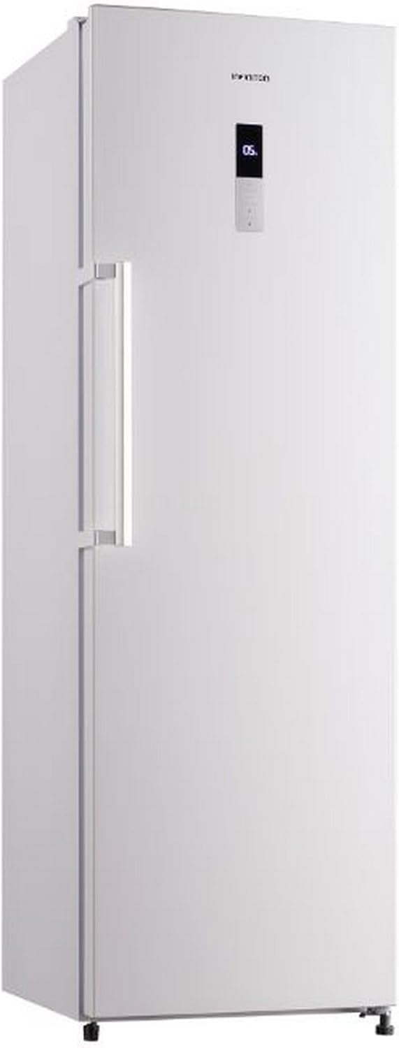 Frigorífico combinado, INFINITON ELECTRONICS, INFINITON, 375 L, 185 cm, com iluminação LED, com gavetas, vidro, Branco, para uso diário